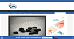 Desktop Screenshot of britishicehockey.co.uk